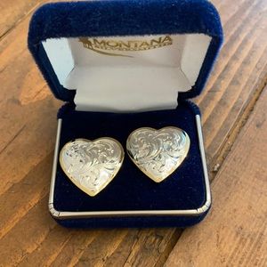 Montana Silveramiths Heart Earrings